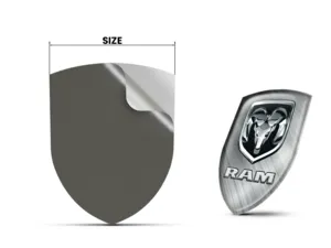 Dodge 3D Autosticker Universal Hochwertig Professionell